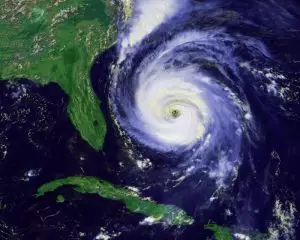 hurricane near florida